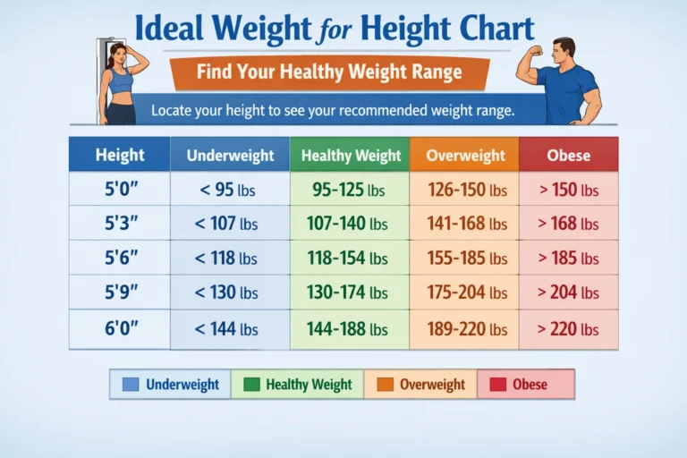 Ideal Weight for Height